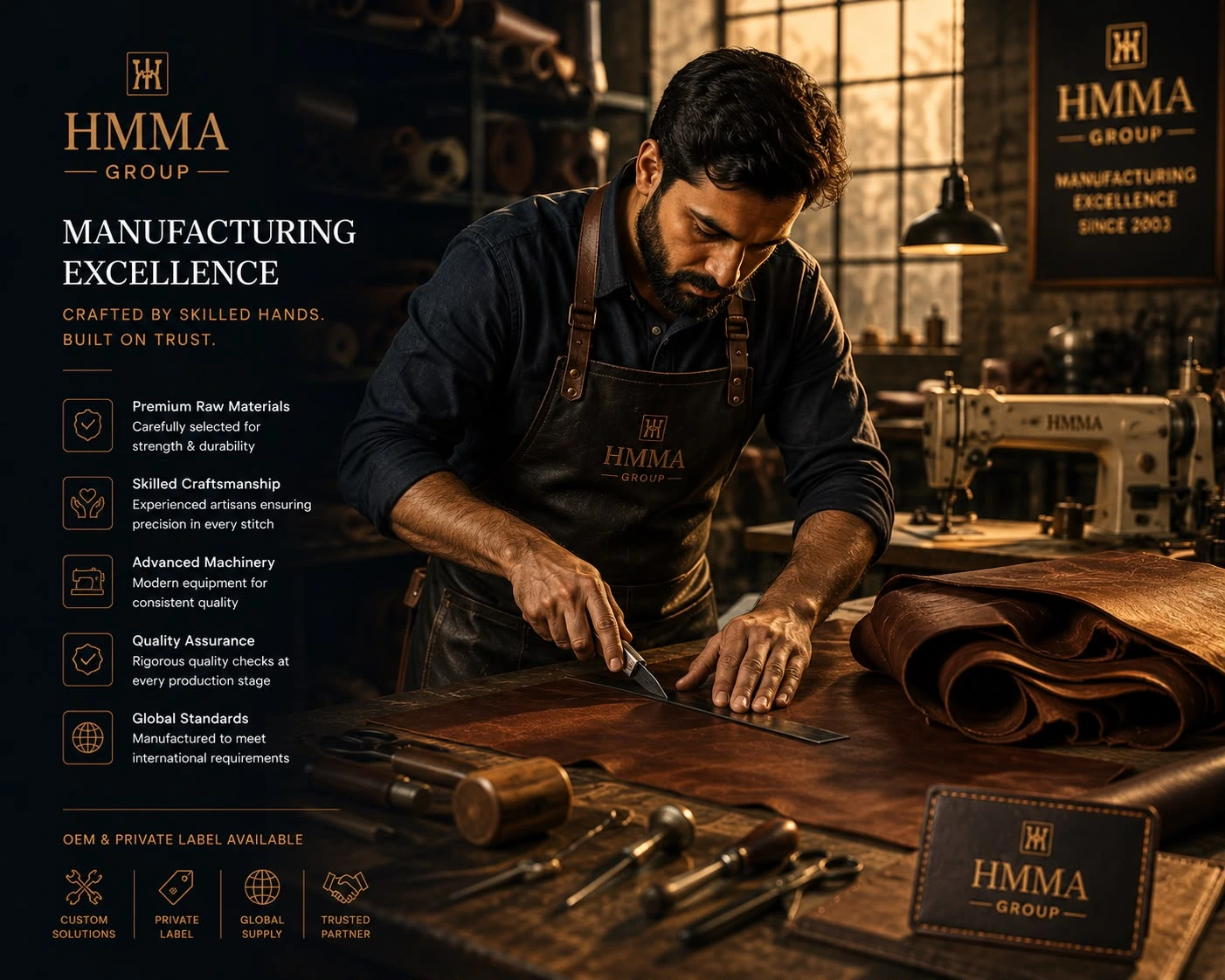 HMMA Group manufacturing partner facility